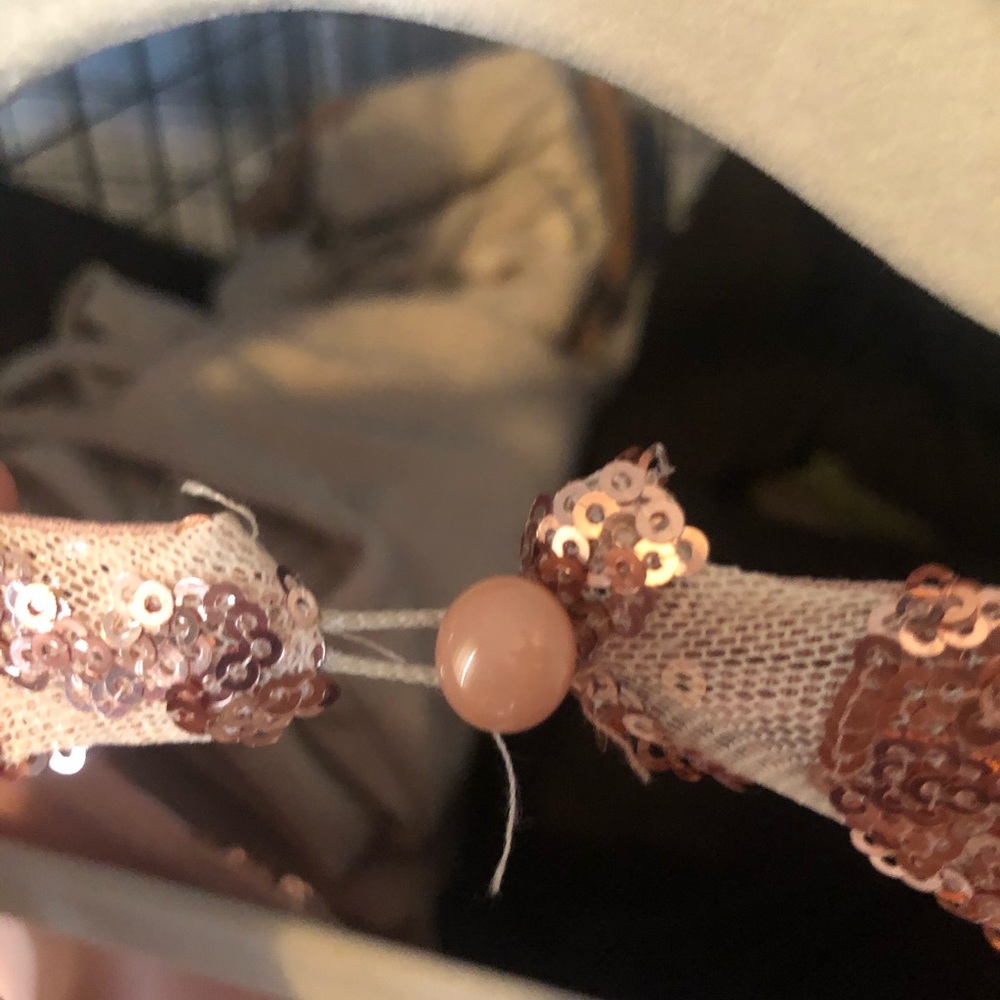 Sequin rose gold mini dress - Picture 11 of 11